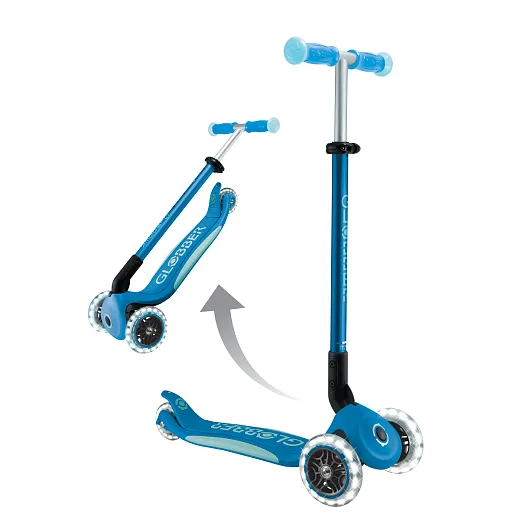 Globber Elite Glow Lights - Petrol Blue (839-100)