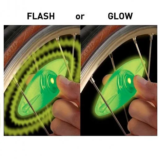 NiteIze SpokeLit LED Green