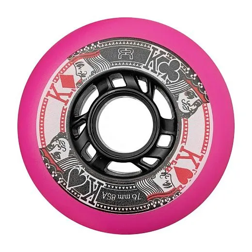FR Skates Street Kings 76/85A Pink/Black 4шт. FR Skates Street Kings 76/85A Pink/Black 4шт.