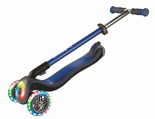 Globber Elite Deluxe Flash Lights - 2020 Blue