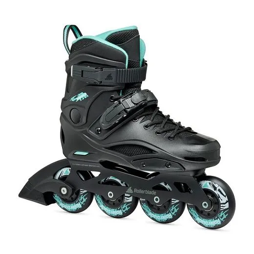 Rollerblade RB 80 W - 26 Black/Light Blue