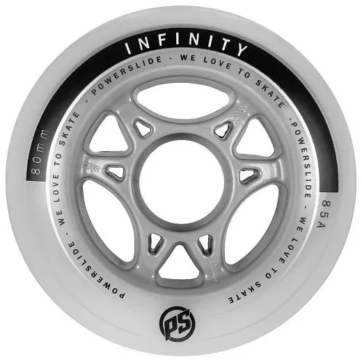 Powerslide Infinity II 80/85A Silver/Grey (4 шт.)