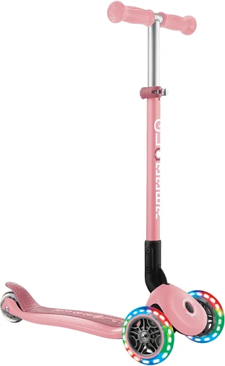 Globber Primo Foldable Lights Pastel Pink (432-211-3)