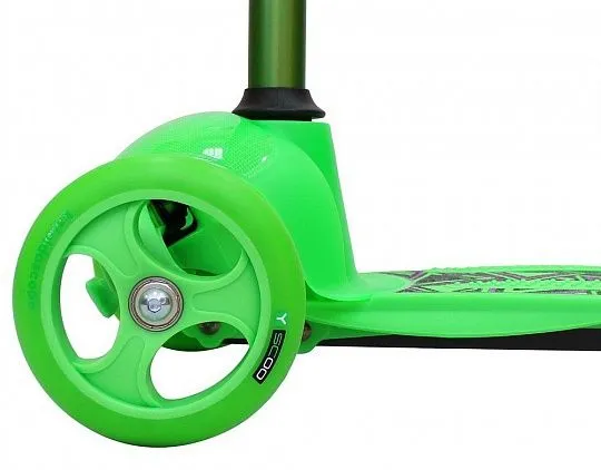 Y-scoo Trio Diamond 120 Kaleidoscope Green