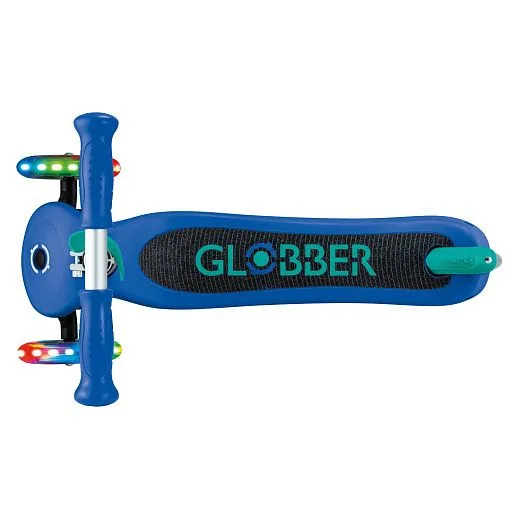 Globber Primo Lights V2 Navy Blue/Green