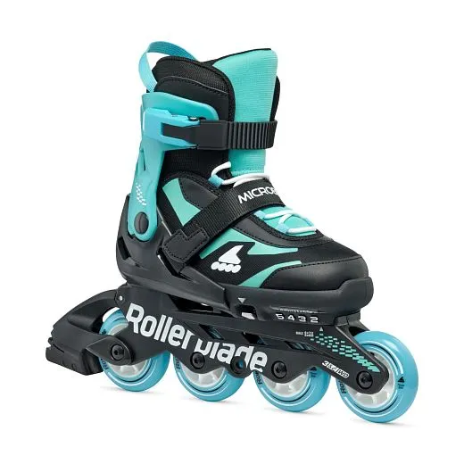 Rollerblade Microblade - 25/26 Black/Light Blue