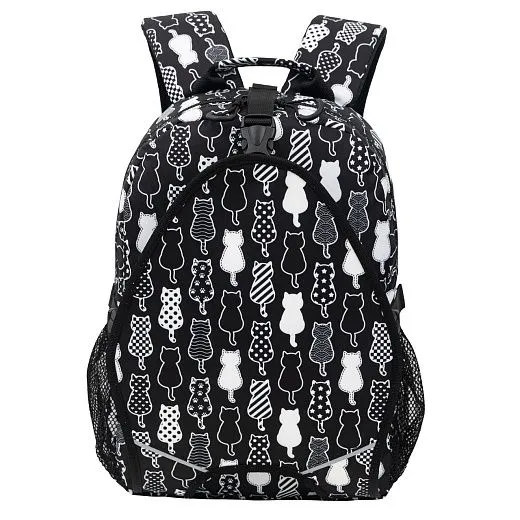 Asgard Adult Inline Skating Backpack - Коты черно-белые
