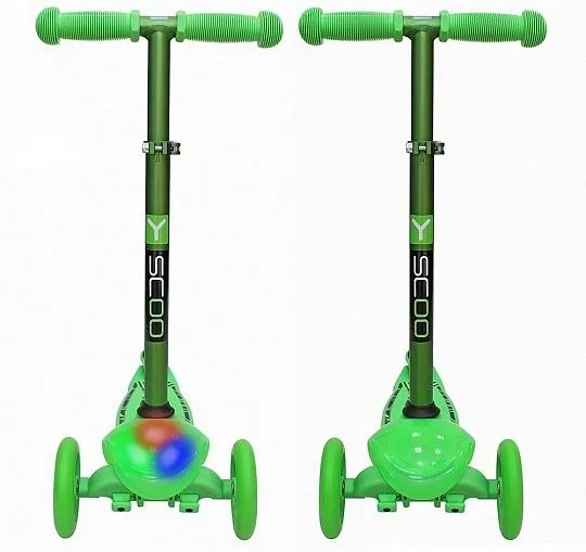 Y-scoo Trio Diamond 120 Kaleidoscope Green