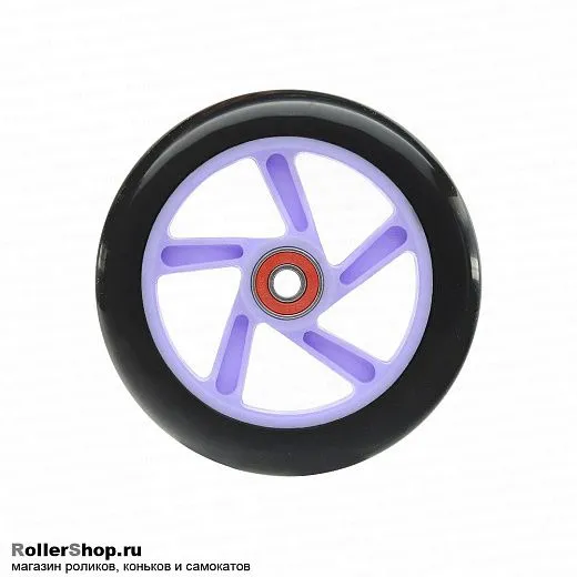 Trolo Колесо в сборе для самоката 120 мм. Violet