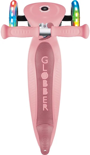 Globber Primo Foldable Lights Pastel Pink (432-211-3)
