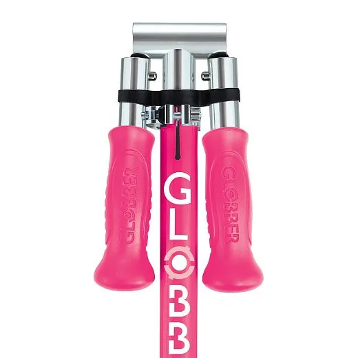 Globber Flow 125 Foldable Junior Lights - Fuchsia