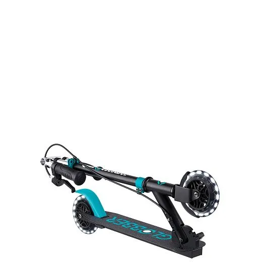 Globber Flow Element Junior Lights - Black/Teal
