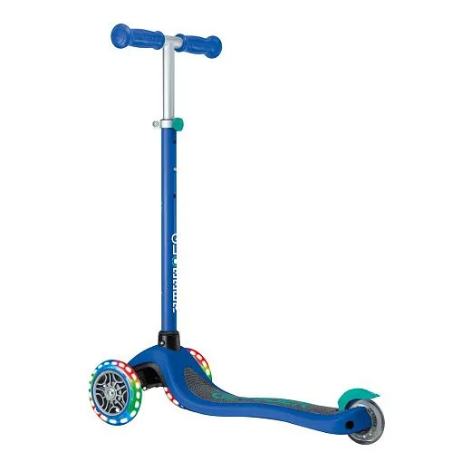 Globber Primo Lights V2 Navy Blue/Green