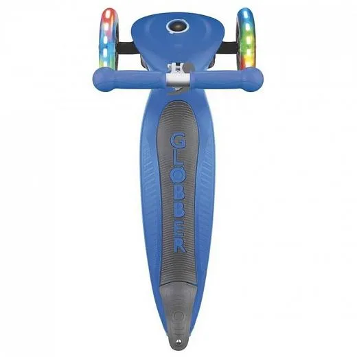 Globber Primo Foldable Lights Dark Blue