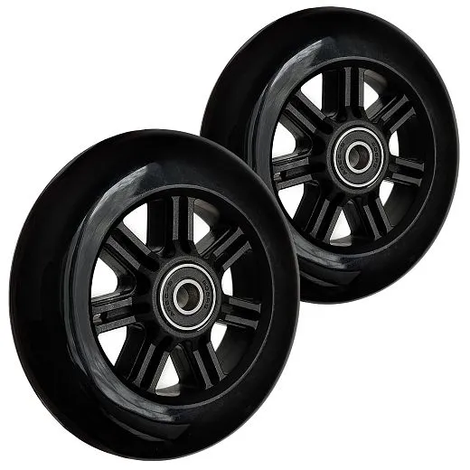 Ride Story Fervor Wheels 110mm/85A (2pcs) + ABEC 9,  Gloss Black