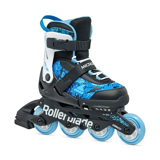 Rollerblade Microblade SL - 25/26 Black/Sky Blue