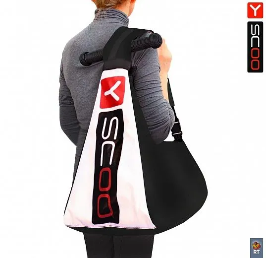 Y-scoo Сумка-чехол для трехколесного самоката Красная