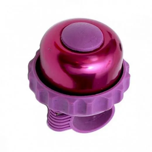  Маленький поворотный звонок фиолетовый