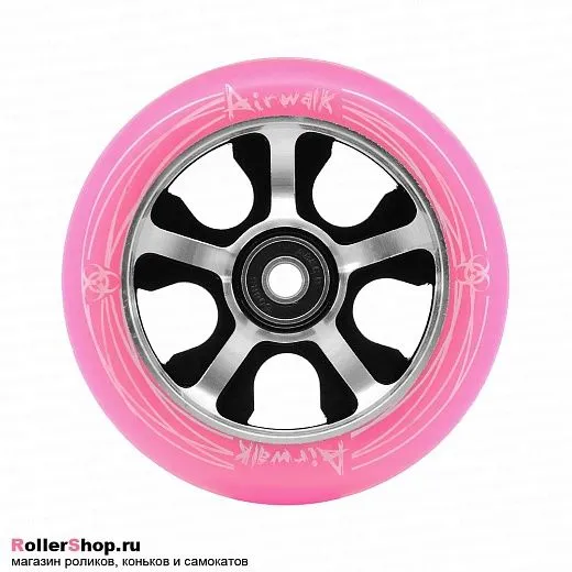 Tech Team Колесо 110 мм. для трюкового самоката с подшипниками. Розовое