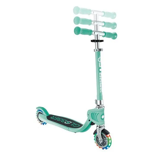 Globber Flow 125 Foldable Junior Lights - Mint