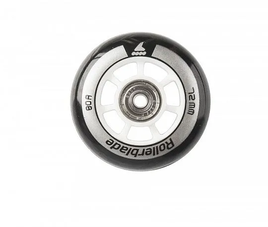 Rollerblade Wheel Kit 72/80A + SG5 + 6MMSP - Black Rollerblade Wheel Kit 72/80A + SG5 + 6MMSP - Black
