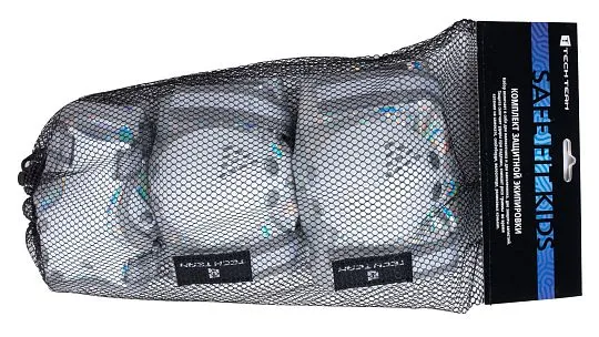 Tech Team Safe Fit Kids 4.0 - Серый / Grey