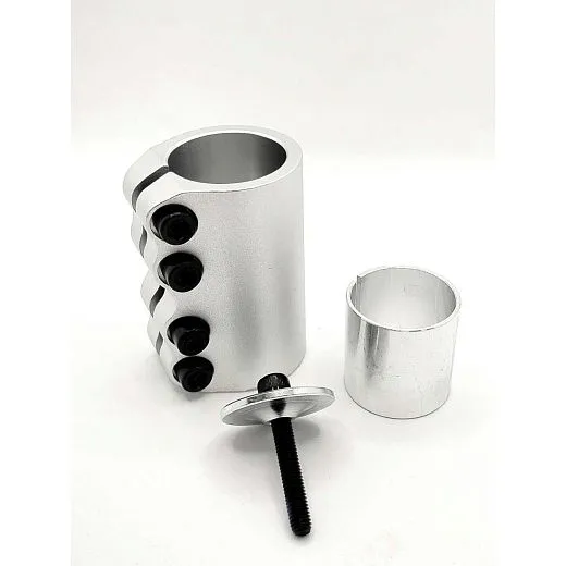 Fahrenheit Clamp 4 болта, SCS 31.8/34.9, серебристый Fahrenheit Clamp 4 болта, SCS 31.8/34.9, серебристый