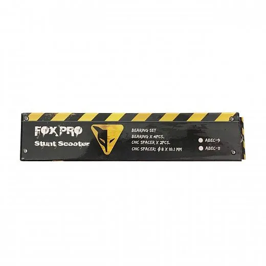 Fox Pro 4-Pack Abec-9 + 2 втулки Fox Pro 4-Pack Abec-9 + 2 втулки