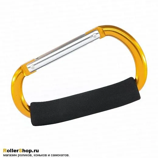 Карабин для переноски роликов, алюминиевый золотой