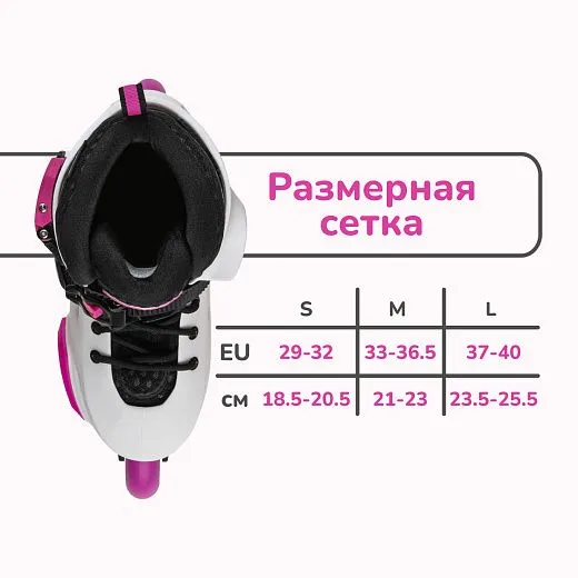 Rollerblade Apex G - White/Pink Rollerblade Apex G - White/Pink