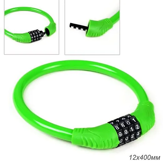  R-LOCK 02, 4 разряда, 12х400мм, зеленый