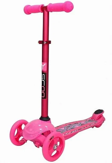 Y-scoo Trio Diamond 120 Kaleidoscope Pink