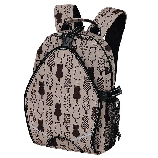 Asgard Junior Inline Skating Backpack Коты беж-коричневые