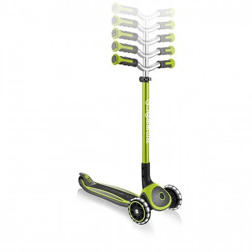 Globber Master Lights Lime Green Globber Master Lights Lime Green