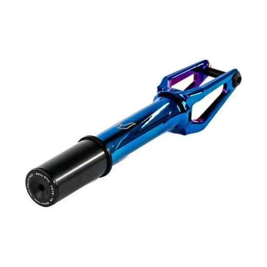 Ethic Merrow Fork 8 STD V3 HIC Chrome Blue Ethic Merrow Fork 8 STD V3 HIC Chrome Blue