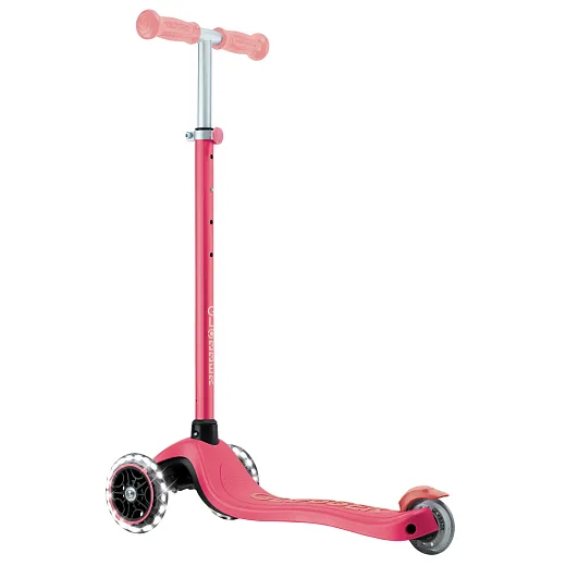 Globber Primo Plus Glow Lights - Coral Pink (443-110)