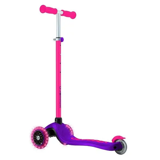 Globber Primo Plus Lights Neon - Pink (442-810-4)
