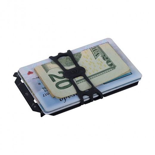 NiteIze FinancialTool Multi Tool Wallet Stainless