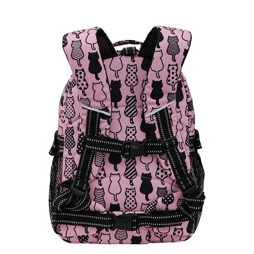 Asgard Junior Inline Skating Backpack Коты розовые-черный