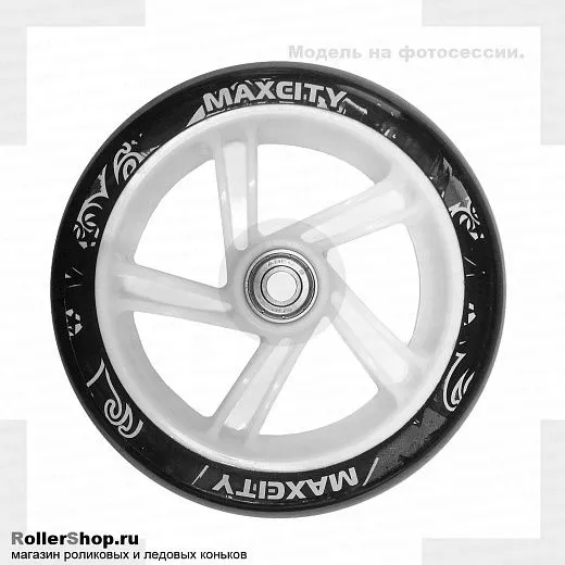 Sport Collection Колесо в сборе для самоката 145 мм. white