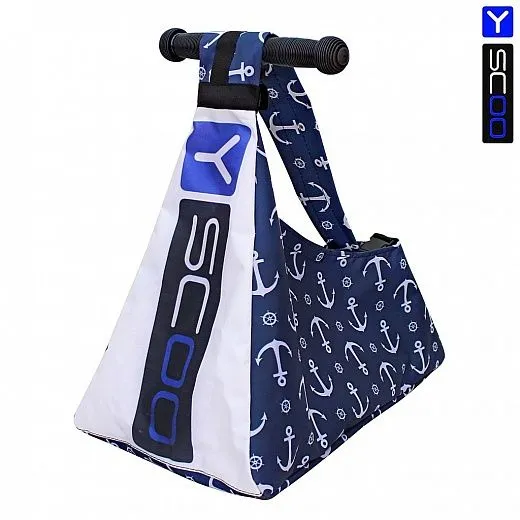 Y-scoo Сумка-чехол для трехколесного самоката Якоря Синий Y-scoo Сумка-чехол для трехколесного самоката Якоря Синий