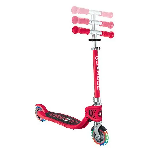 Globber Flow 125 Foldable Junior Lights - Red / Красный (870-102) Globber Flow 125 Foldable Junior Lights - Red / Красный (870-102)