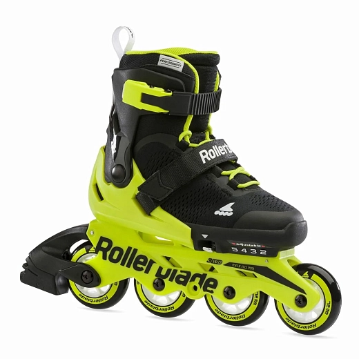Rollerblade Microblade - Black/Neon Yellow