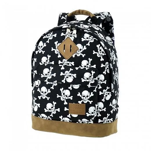 Asgard Р-5437 Череп Крупный Черно-Белый