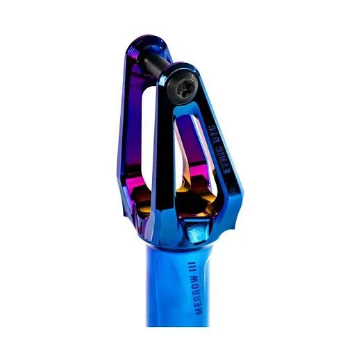 Ethic Merrow Fork 8 STD V3 HIC Chrome Blue Ethic Merrow Fork 8 STD V3 HIC Chrome Blue