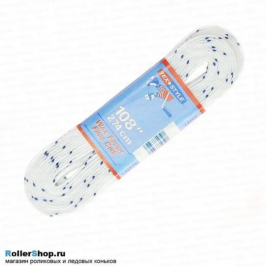 TexStyle Шнурки с пропиткой White TexStyle Шнурки с пропиткой White