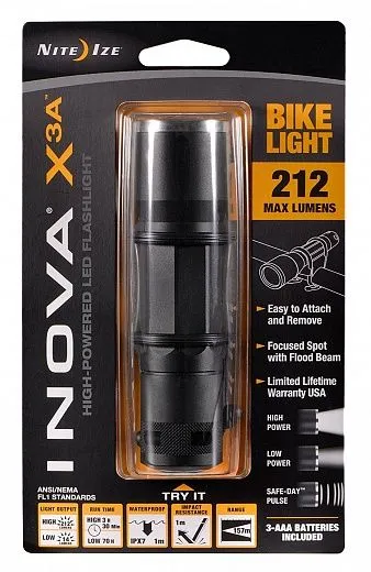NiteIze INOVA X3A Bike Light
