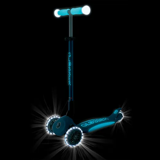 Globber Elite Glow Lights - Petrol Blue (839-100)