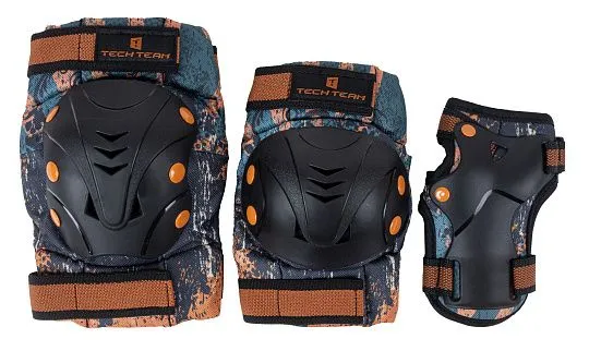 Tech Team Safe Fit Adult 1.0 Black/Orange