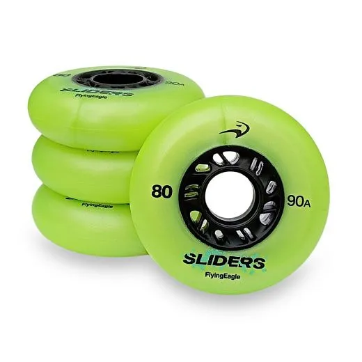 Flying Eagle Sliders 80/90А (4-pack) - Green